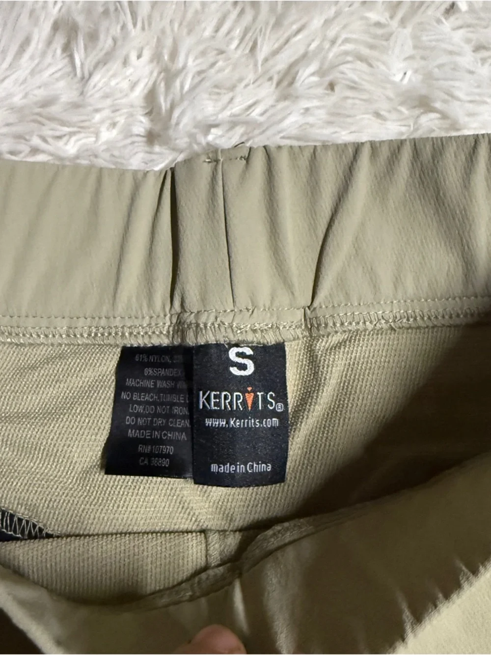 Women’s Small Tan Kerrits Full Seat Horseback Riding Tights Breeches. Good Cond. - Picture 6 of 6